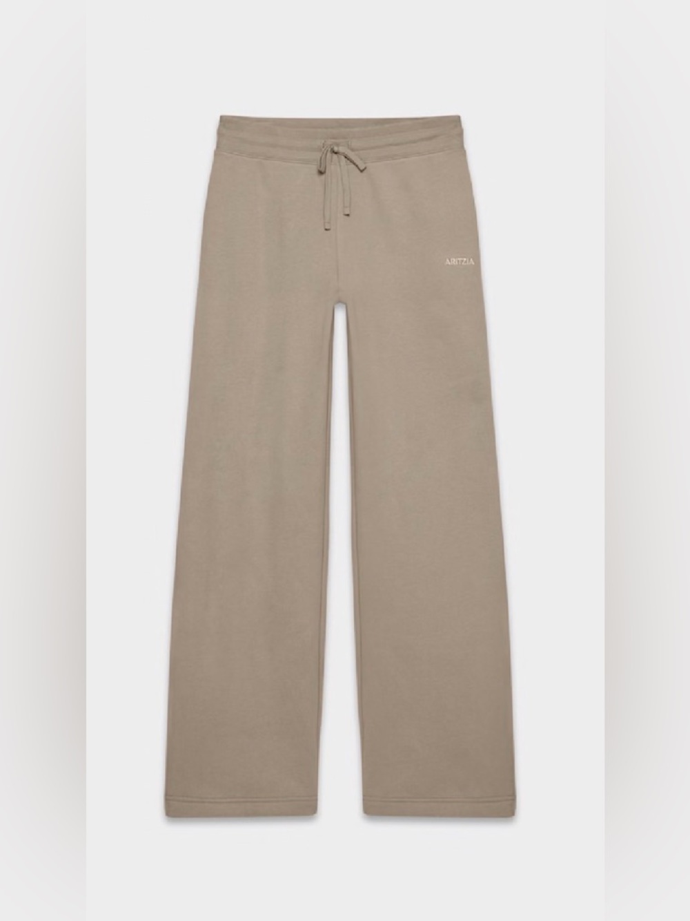 Aritzia Sweatfleece Perfect Banded Sweatpant size Medium, sold out online. Taupe